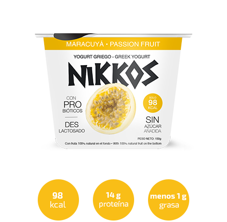 Info Yogurt Griego maracuya