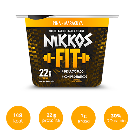 Info Nikkos Fit Piña Maracuya