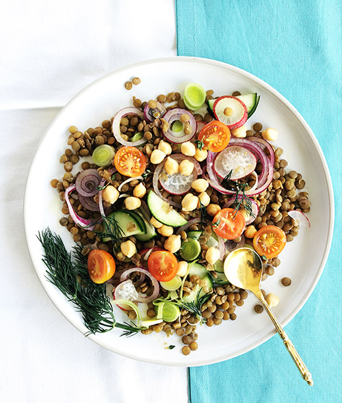 Receta ensalada de Lentejas