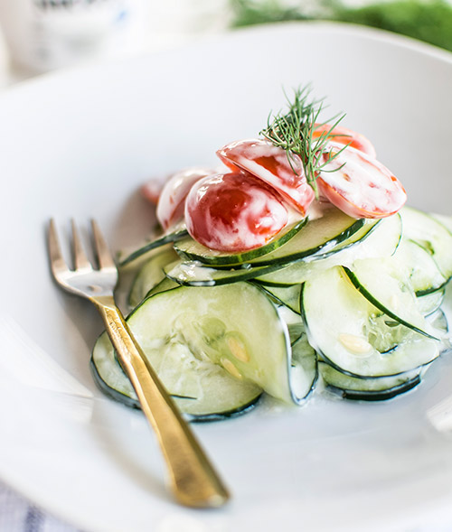 Ensalada de Pepino