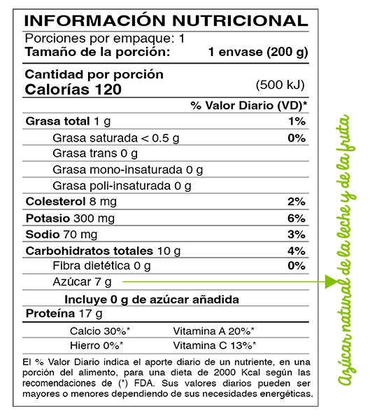 yogurt griego fit limón
