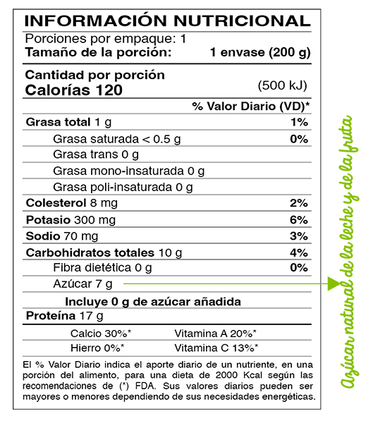 yogurt griego fit limón