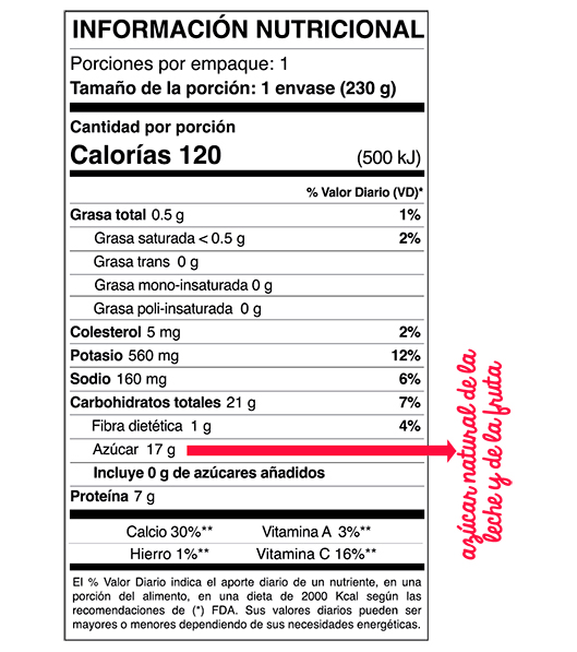 yogurt liquido tradicional berries 230g