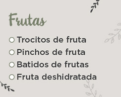 frutas